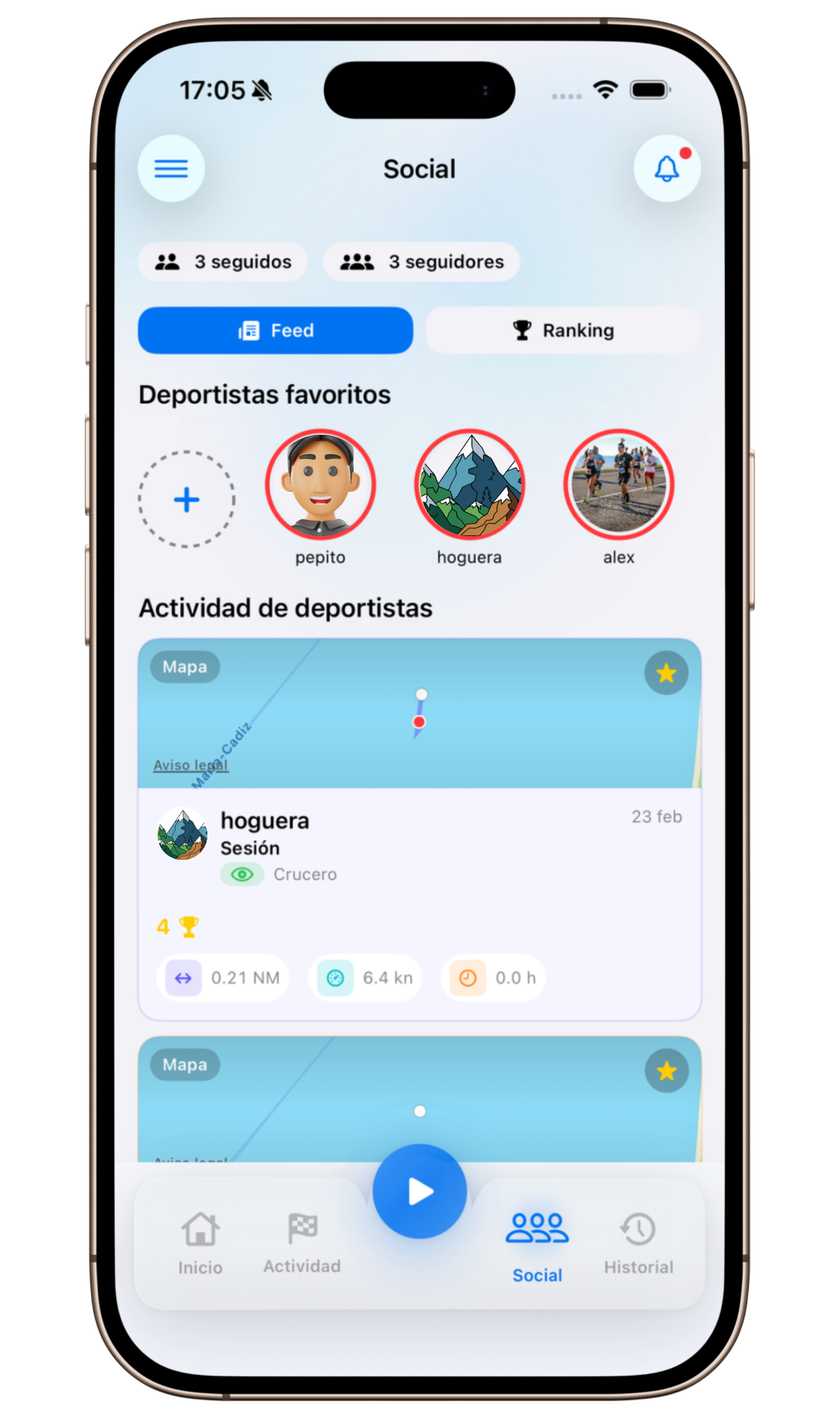 Comunidad SailIQ en iPhone