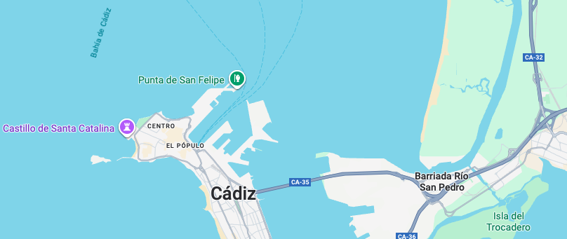 Ejemplo de mapa de regata SailIQ